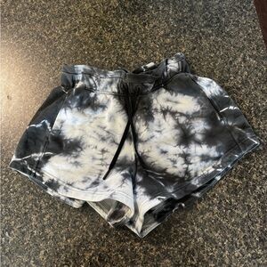 Tie dye Lulu lemon sweat shorts